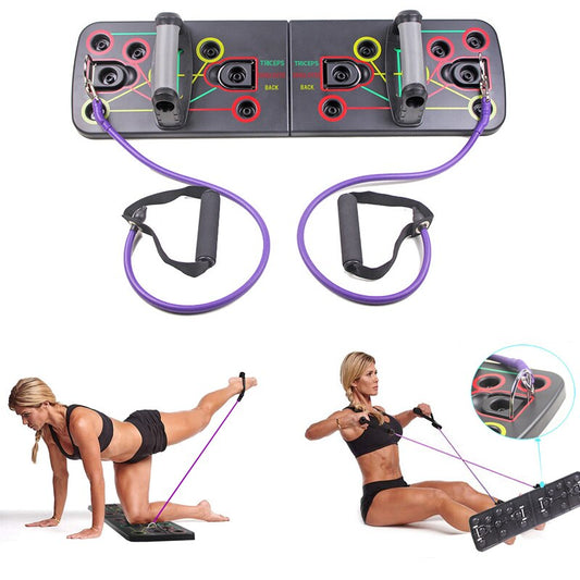 9 in 1 Push Up Board , Body Building, Fitness Exercise Tool,Push-up Stands