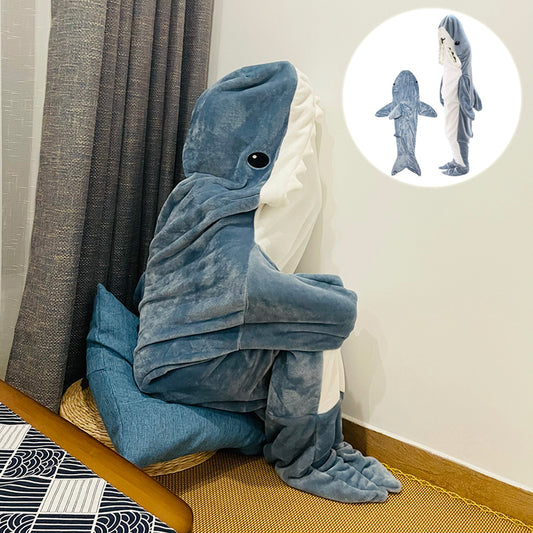 Shark Sleeping Bag Pajamas, Shark Blanket, Hai-Schlafsack, Decke